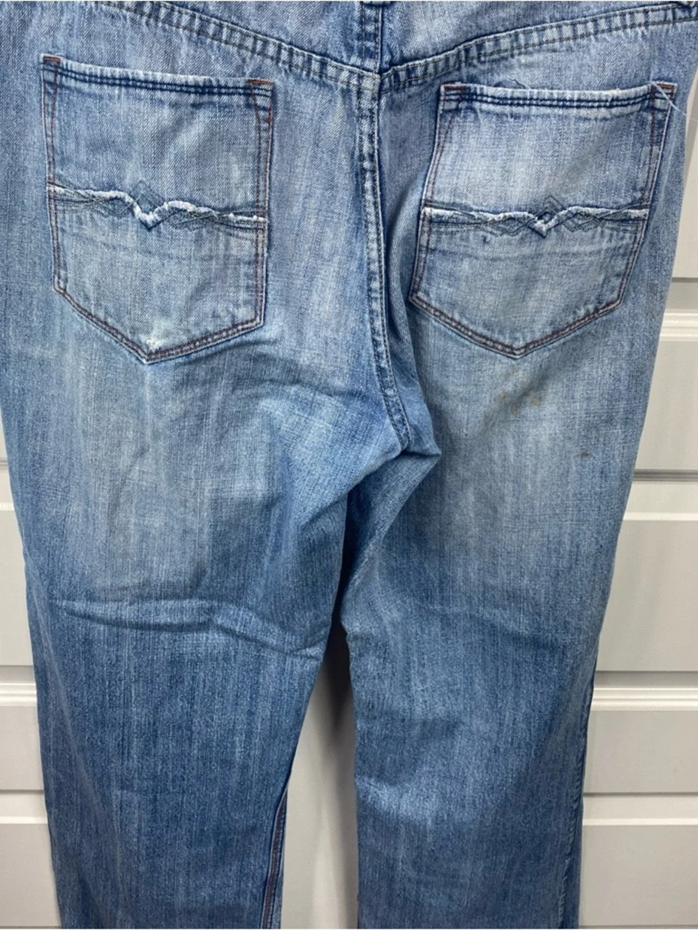 Paco Jeans Men’s 34x32 Denim Baggy Loose Fit Hip Hop Y2K Light Vintage Wash